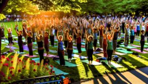 yoga fosters community connection
