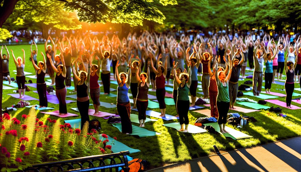 yoga fosters community connection