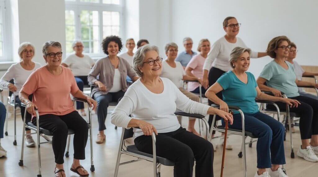 group silver sneakers class in tampa